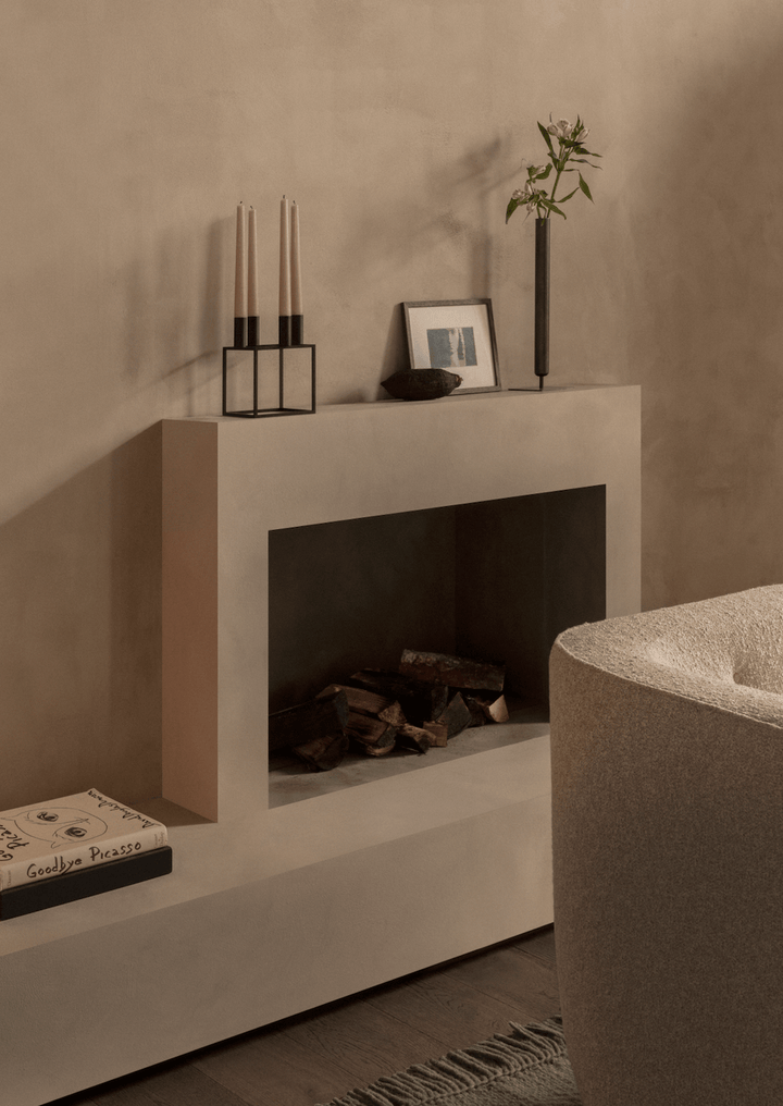 Kubus 4 Candle Holder - Audo Copenhagen - Candle Holders - Zinc - HORNE