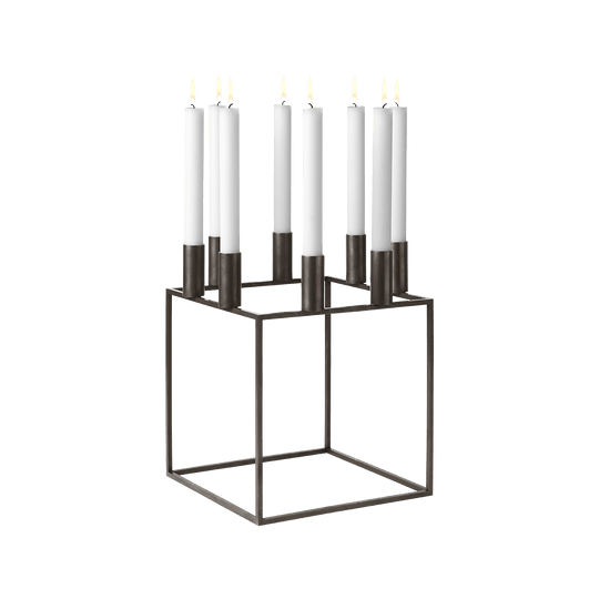 Kubus 8 Candle Holder - Audo Copenhagen - Candle Holders - White - HORNE