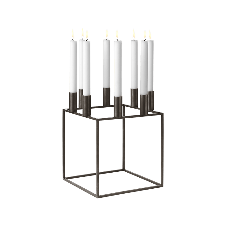 Kubus 8 Candle Holder - Audo Copenhagen - Candle Holders - White - HORNE