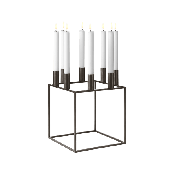 Kubus 8 Candle Holder - Audo Copenhagen - Candle Holders - White - HORNE