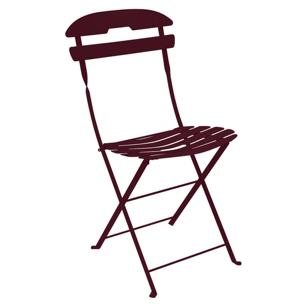 La Mome Chair - Set of 2 - Fermob - Outdoor Furniture - Black Cherry - HORNE