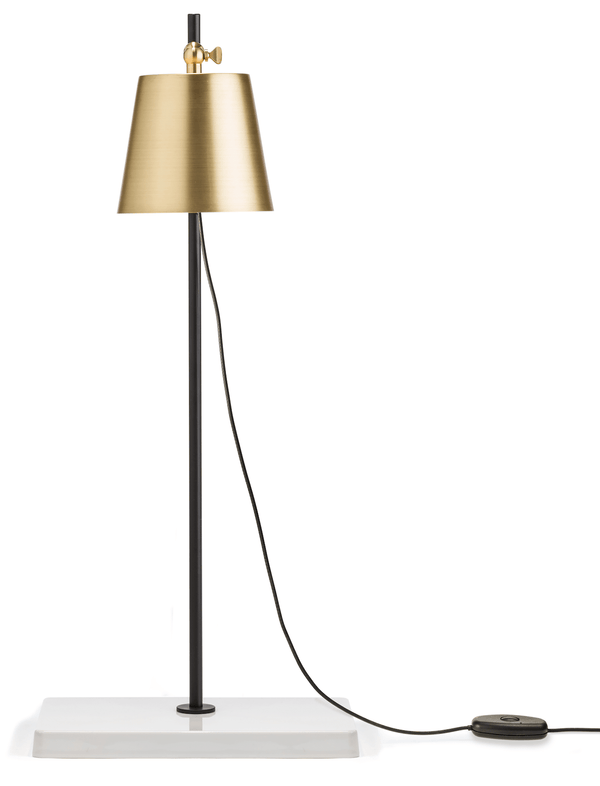 Lab Table Lamp - Karakter - Table + Task - Brass - HORNE