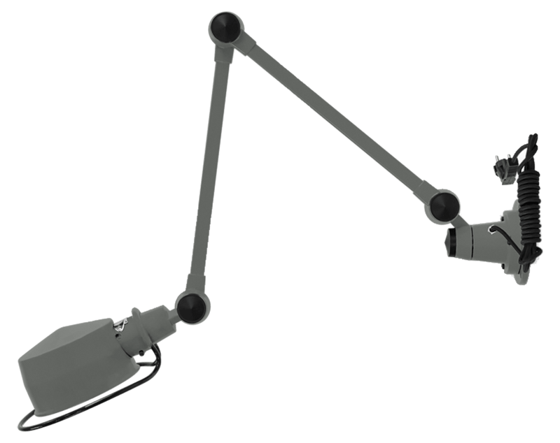LAK Wall Light - L4401R - Matte Finish - Jielde Table + Task - With Switch - White - HORNE