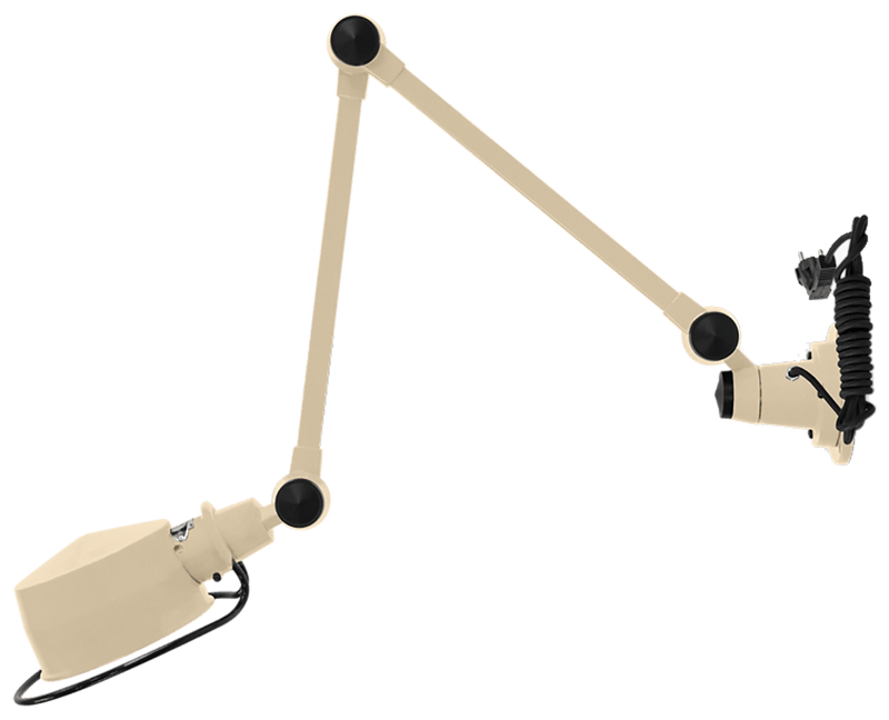 LAK Wall Light - L4401R - Matte Finish - Jielde Table + Task - With Switch - White - HORNE
