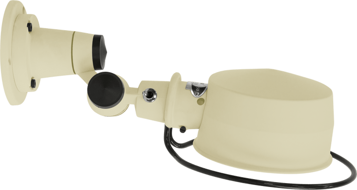 LAK Wall Sconce - L1000R - Glossy Finish - Jielde Wall Sconces - With Switch - White - HORNE