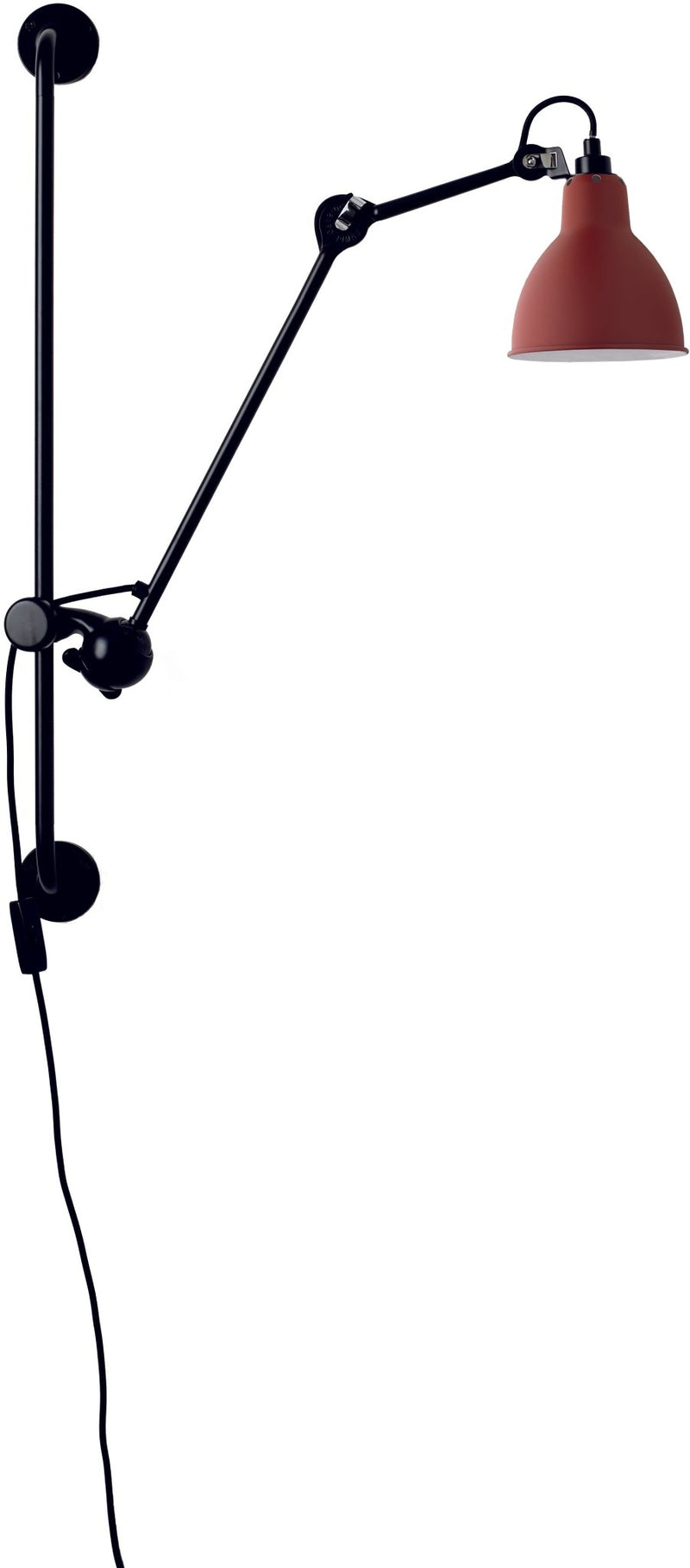 Lampe Gras N°210 Wall Lamp - DCW Editions - Wall Sconces - Black - HORNE