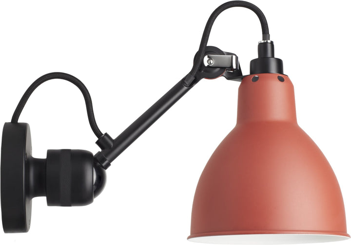Lampe Gras N°304 Wall Lamp - DCW Editions - Wall Sconces - No Switch - Red - HORNE