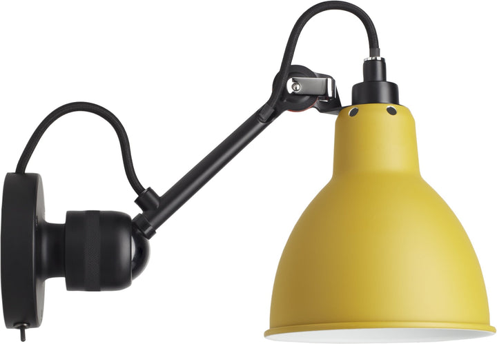 Lampe Gras N°304 Wall Lamp - DCW Editions - Wall Sconces - Switch on Base - Yellow - HORNE