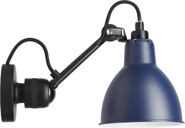 Lampe Gras N°304 Wall Lamp - DCW Editions - Wall Sconces - No Switch - Blue - HORNE