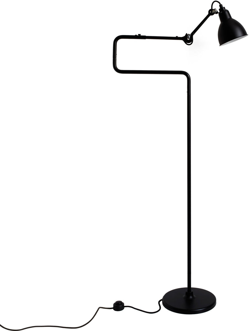 Lampe Gras N°411 Floor Lamp - DCW Editions - Floor Lamps - Black - HORNE