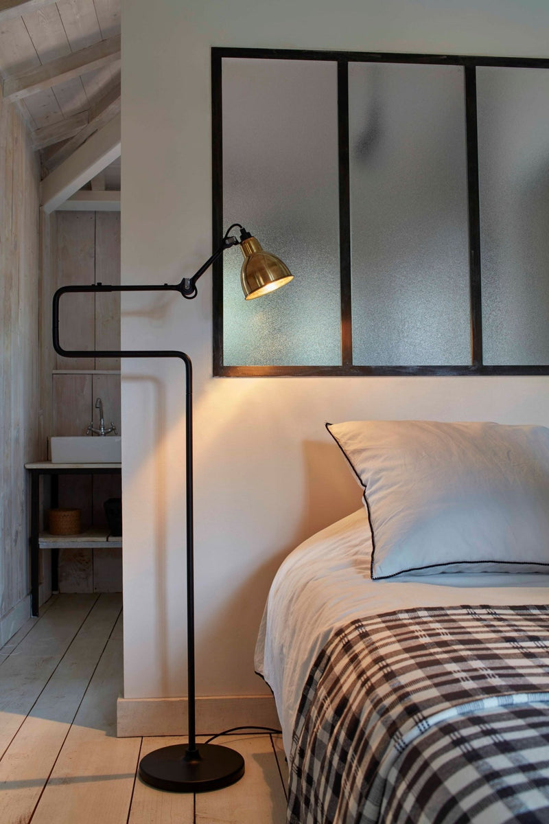 Lampe Gras N°411 Floor Lamp - DCW Editions - Floor Lamps - Black - HORNE