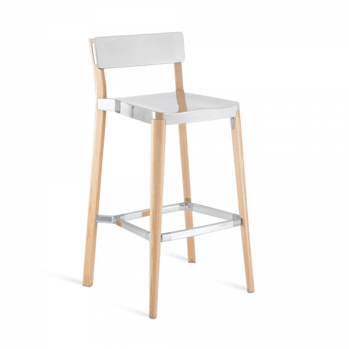 Lancaster Barstool - Emeco - Table & Bar Stools - Polished - Ash - HORNE