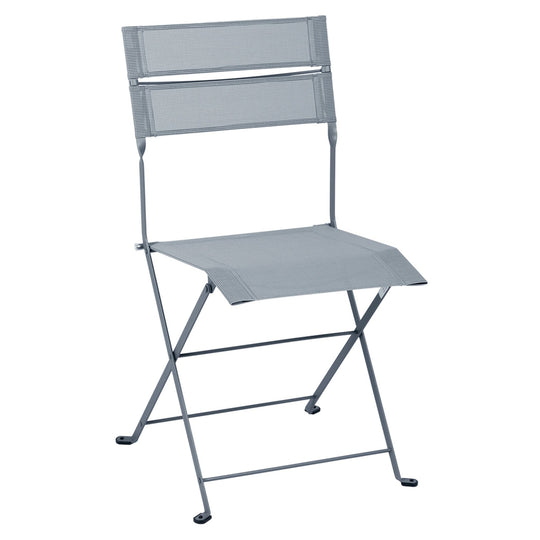 Latitude Side Chair - Stereo Fabric - Set of 2 - Fermob - Outdoor Furniture - Storm Grey - HORNE