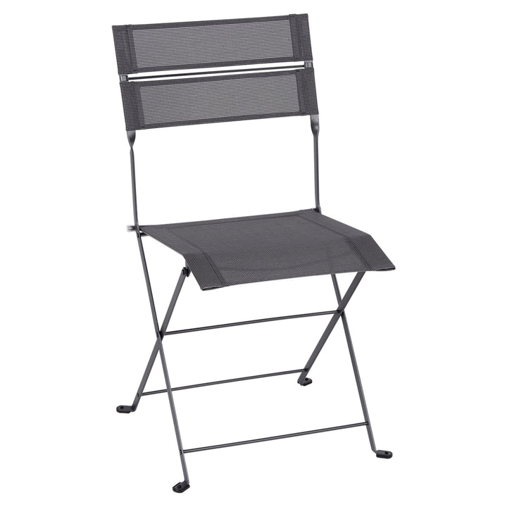 Latitude Side Chair - Stereo Fabric - Set of 2 - Fermob - Outdoor Furniture - Anthracite - HORNE