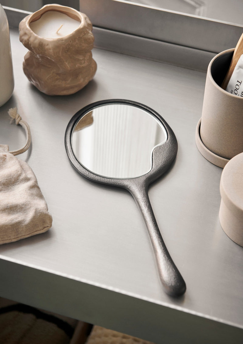 Lava Hand Mirror - Ferm Living Mirror - HORNE