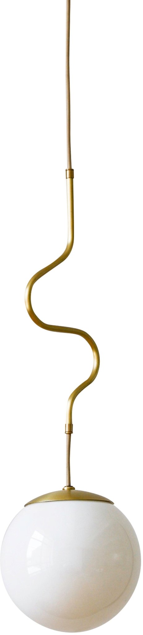 Lawrence Pendant - Lostine - Pendants - Satin Brass - Small - HORNE