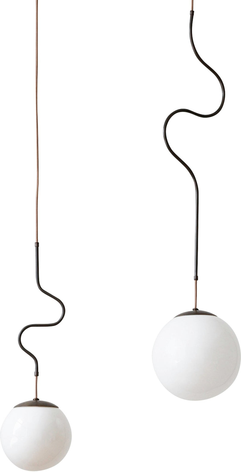 Lawrence Pendant - Lostine - Pendants - Satin Brass - Small - HORNE