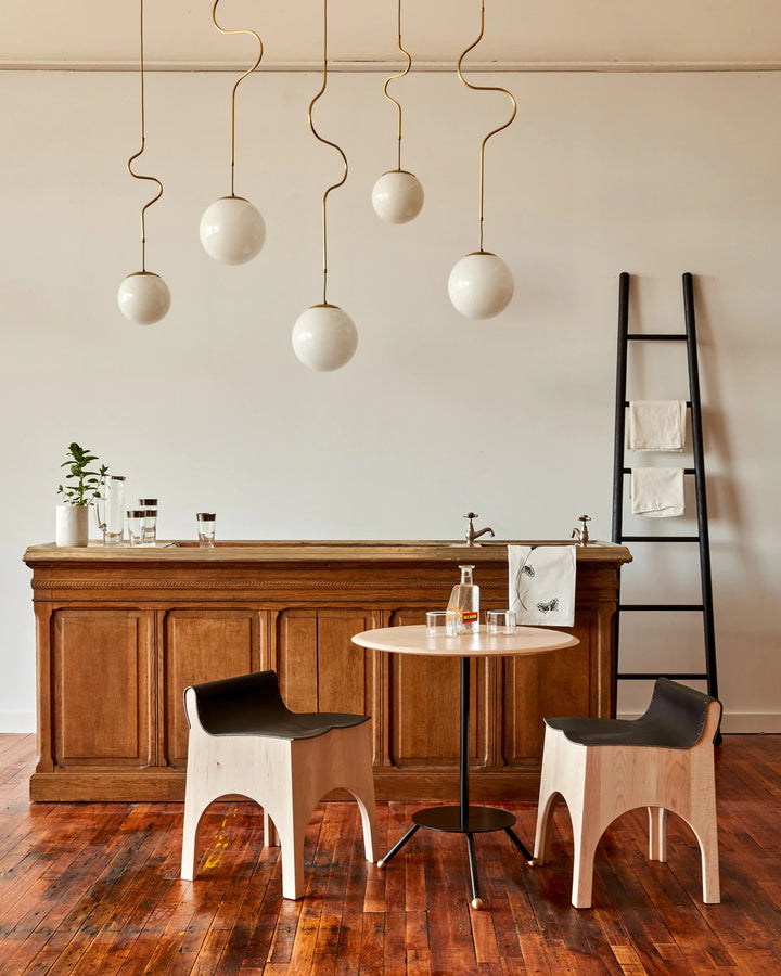 Lawrence Pendant - Lostine - Pendants - Satin Brass - Large - HORNE