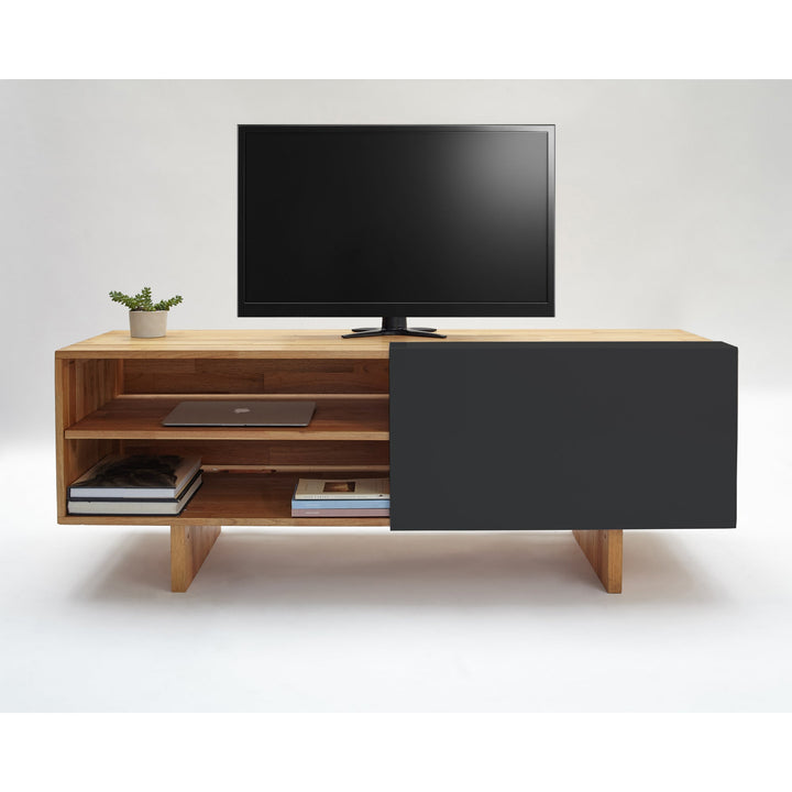 LAX Entertainment Shelf - MASH Studios - Sideboards + Cabinets - Black - Ash - HORNE