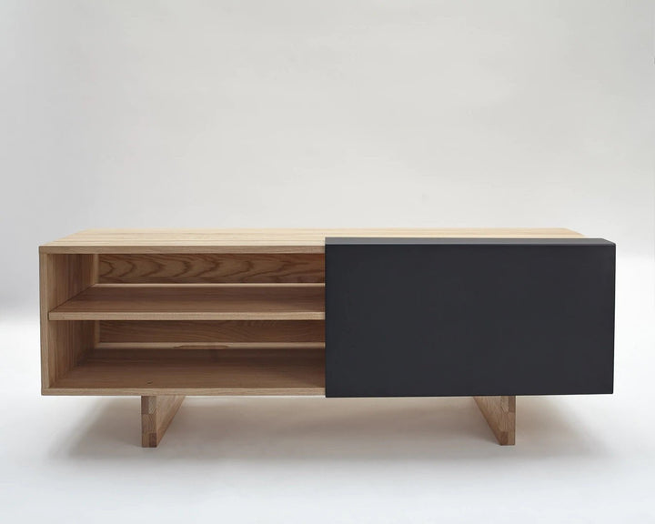 LAX Entertainment Shelf - MASH Studios - Sideboards + Cabinets - Black - Ash - HORNE