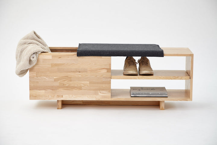 LAX Storage Bench - MASH Studios - Sideboards + Cabinets - Ash - HORNE