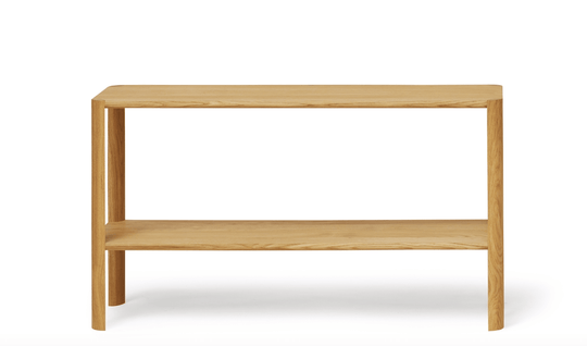 Leaf Shelf 1x2 - Form + Refine - Shelving - Natural Oil Oak - HORNE