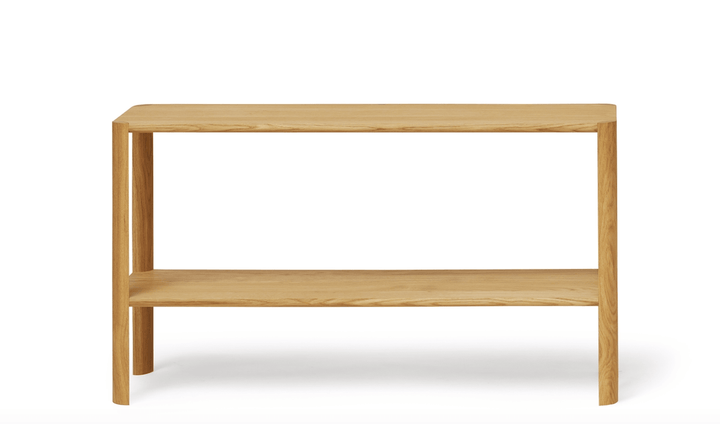 Leaf Shelf 1x2 - Form + Refine - Shelving - Natural Oil Oak - HORNE