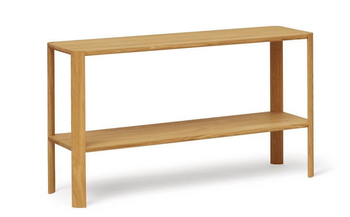 Leaf Shelf 1x2 - Form + Refine - Shelving - Natural Oil Oak - HORNE