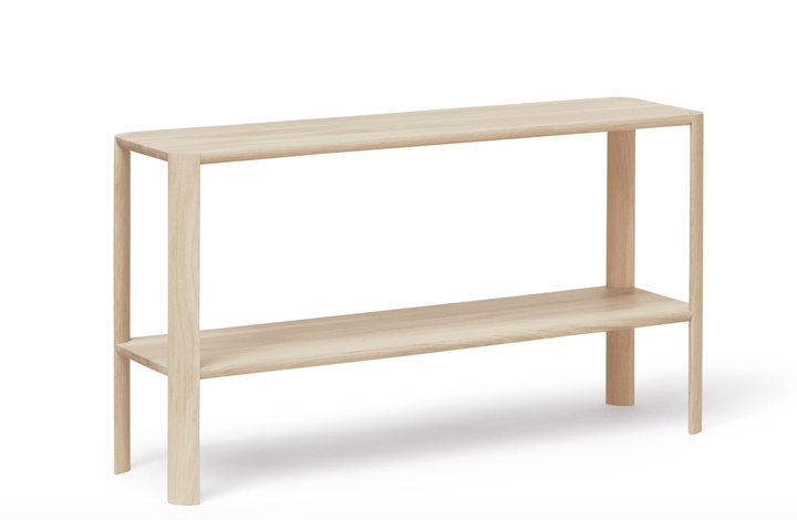 Leaf Shelf 1x2 - Form + Refine - Shelving - White Oil Oak - HORNE