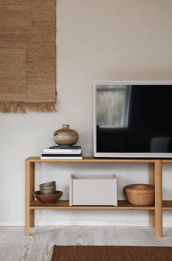 Leaf Shelf 2x2 - Form + Refine - Shelving - White Oil Oak - HORNE