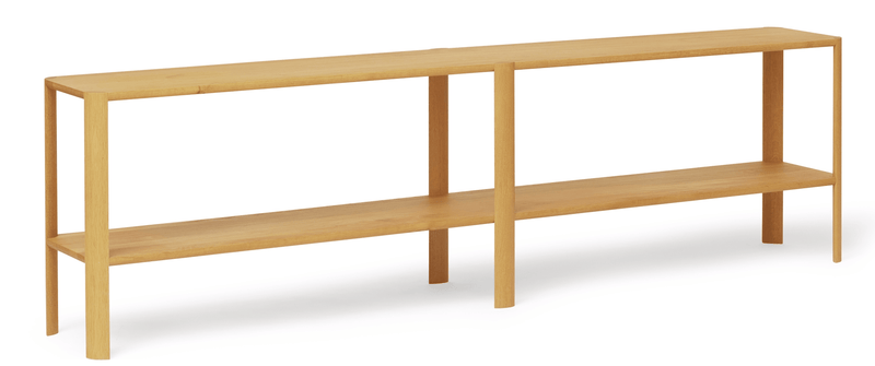 Leaf Shelf 2x2 - Form + Refine - Shelving - Natural Oil Oak - HORNE