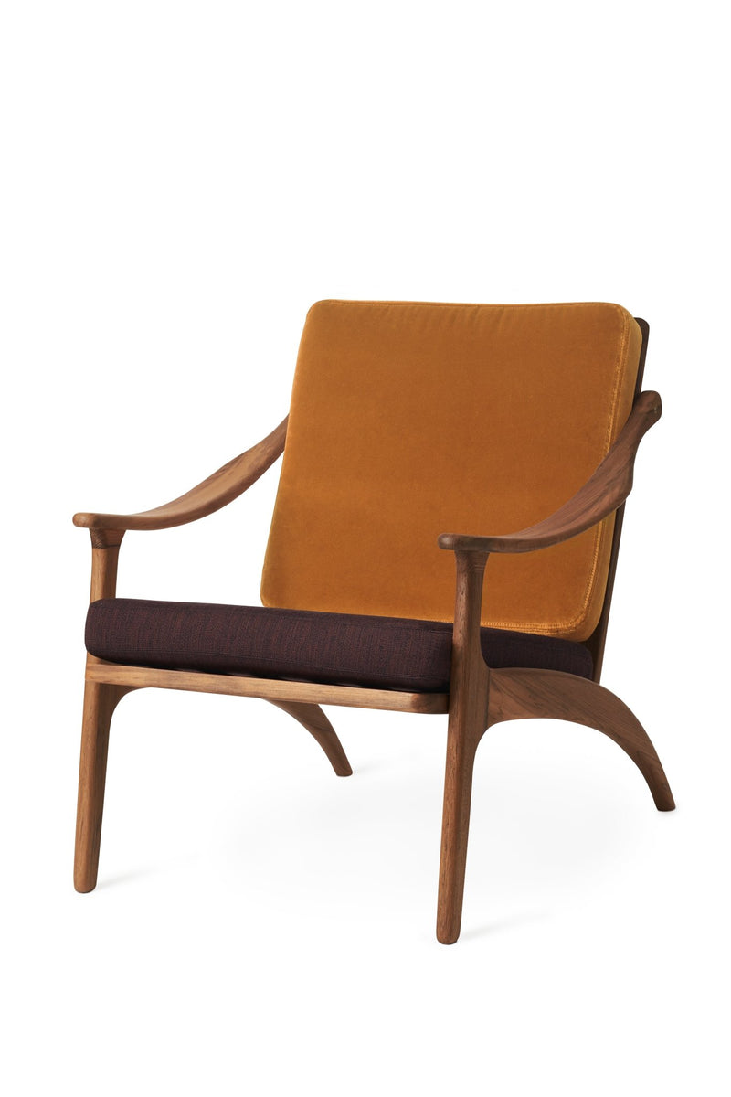 Lean Back Lounge Chair - Warm Nordic - Chairs - Balder 192/ Teak - HORNE
