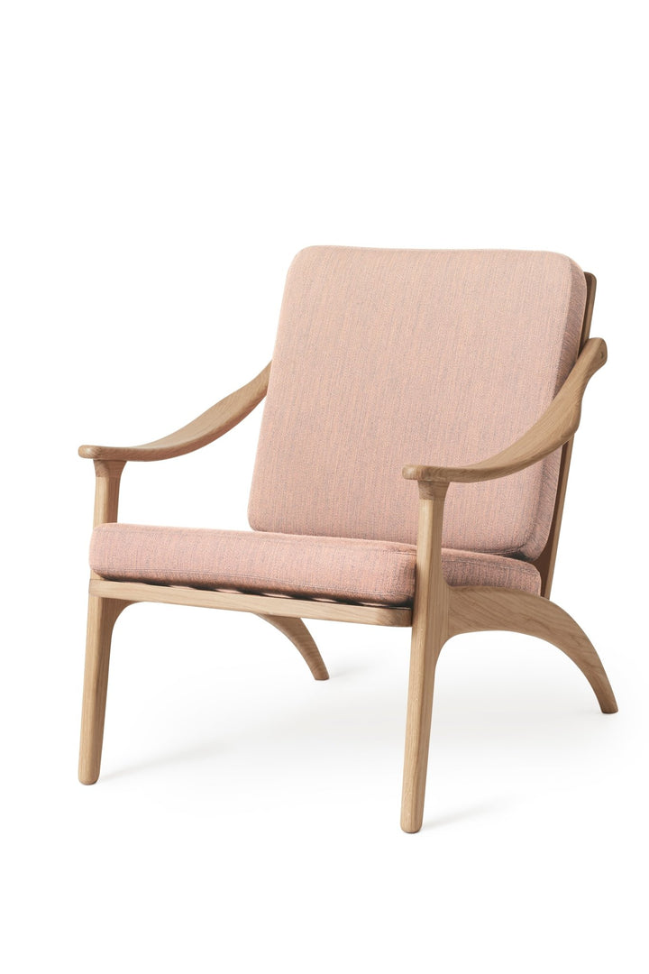 Lean Back Lounge Chair - Warm Nordic - Chairs - Canvas 614/ Oak - HORNE