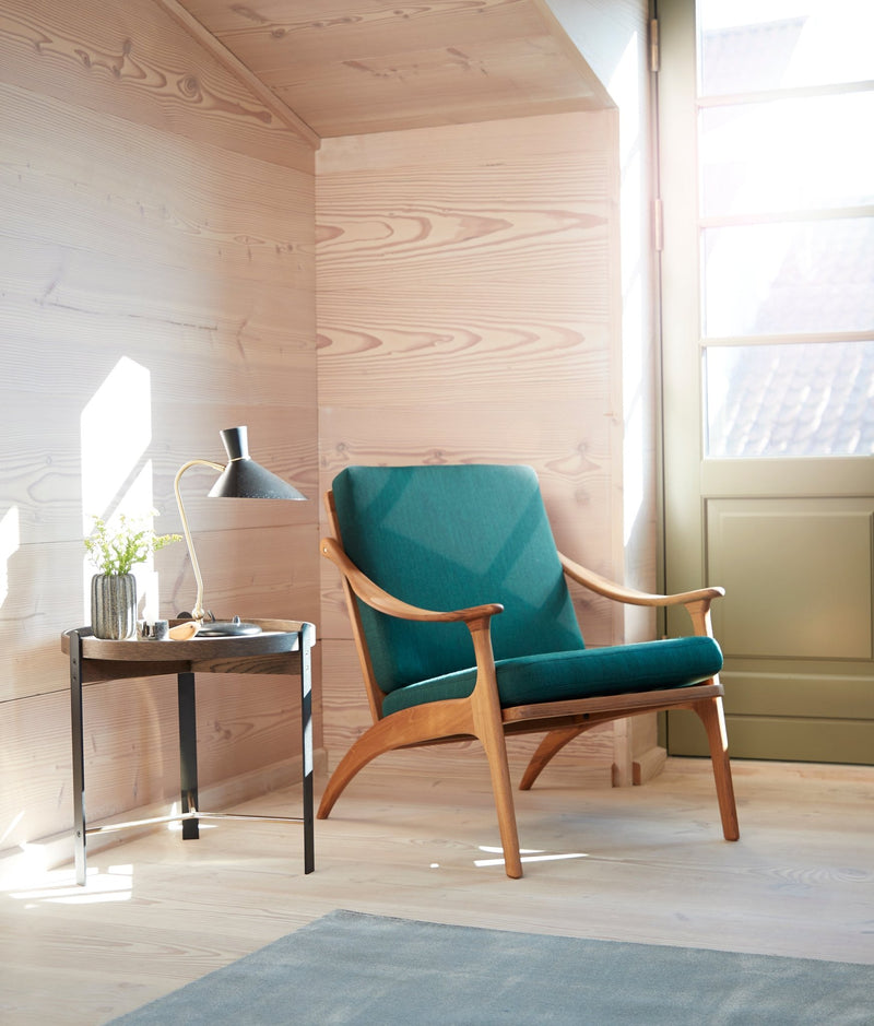 Lean Back Lounge Chair - Warm Nordic - Chairs - Balder 192/ Teak - HORNE