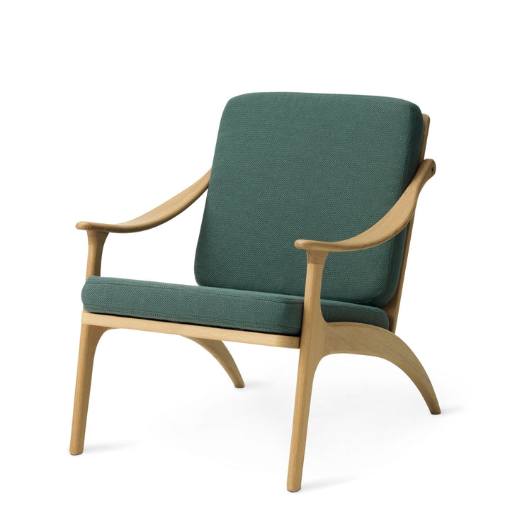 Lean Back Lounge Chair - Warm Nordic - Chairs - Merit 017/ Oak - HORNE