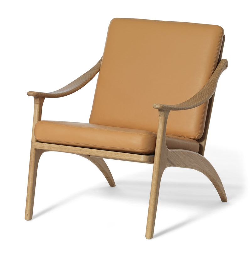 Lean Back Lounge Chair - Warm Nordic - Chairs - Balder 192/ Teak - HORNE