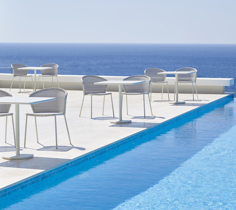 Lean Chair - Cane Line - Outdoor Furniture - Black - No Cushion - HORNE