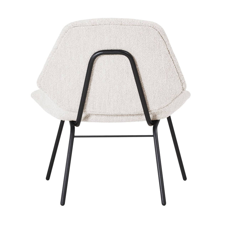 Lean Lounge Chair - Woud - Chairs - Ivory - Textaafoam Alpine 101 - HORNE