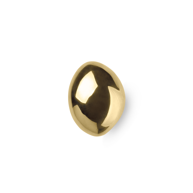 Lemon Hook - Ferm Living - Hangers & Hooks - Brass - HORNE