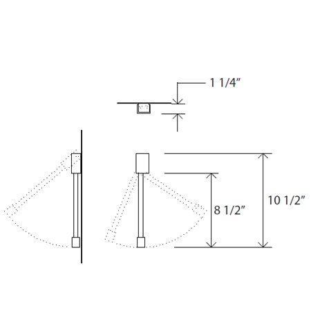 Libri Sconce Reading Light - Direct Mount