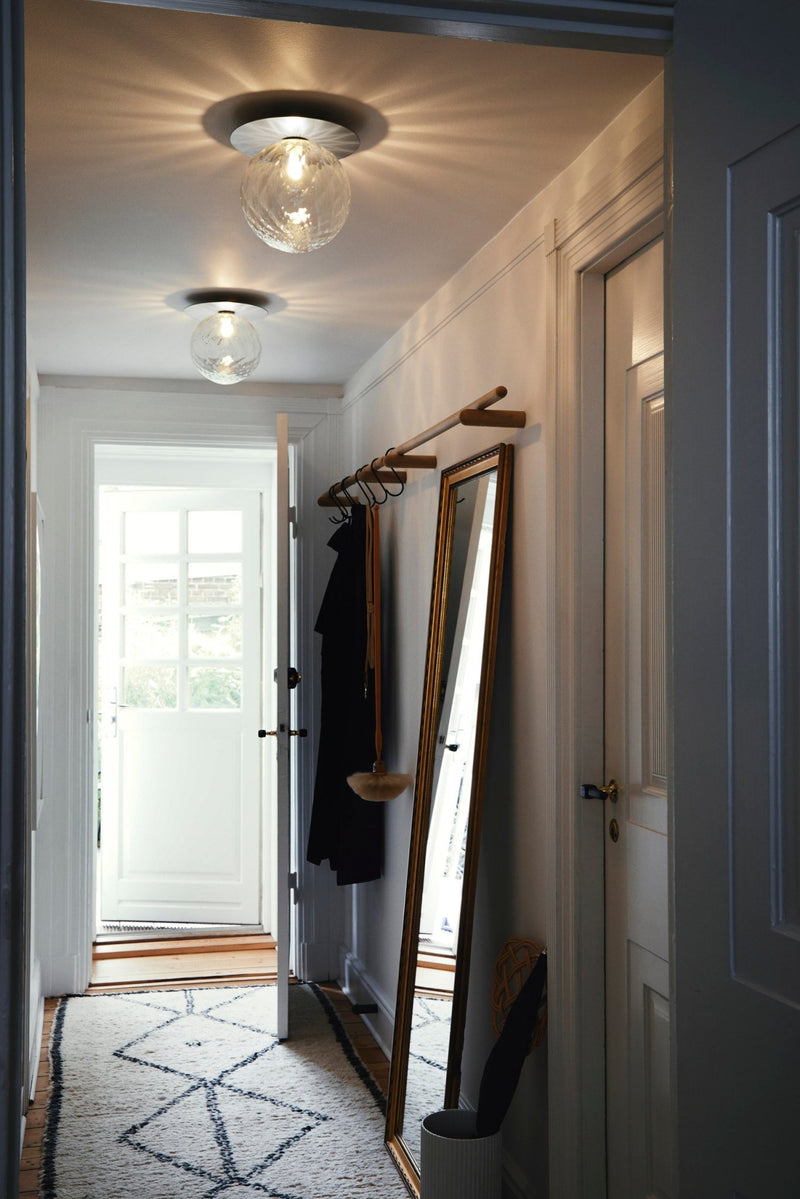 Liila 1 Wall Sconce - Large - Nuura - Wall Sconces - Nordic Gold/Optic Clear - HORNE