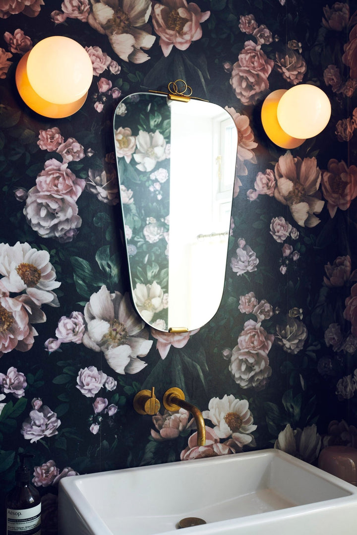 Liila 1 Wall Sconce - Medium - Nuura - Wall Sconces - Dark Bronze/Optic Clear - HORNE