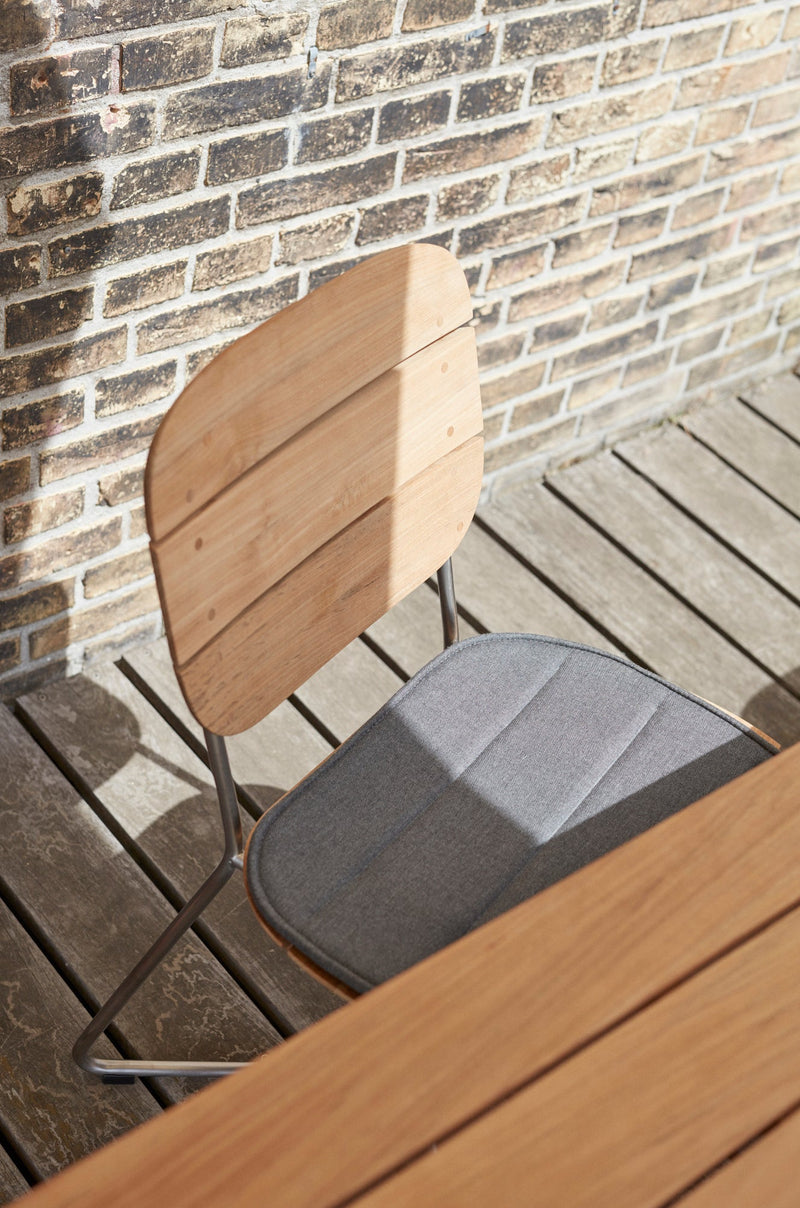 Lilium Chair Cushion - Skagerak by Fritz Hansen - Outdoor Furniture - Charcoal - HORNE