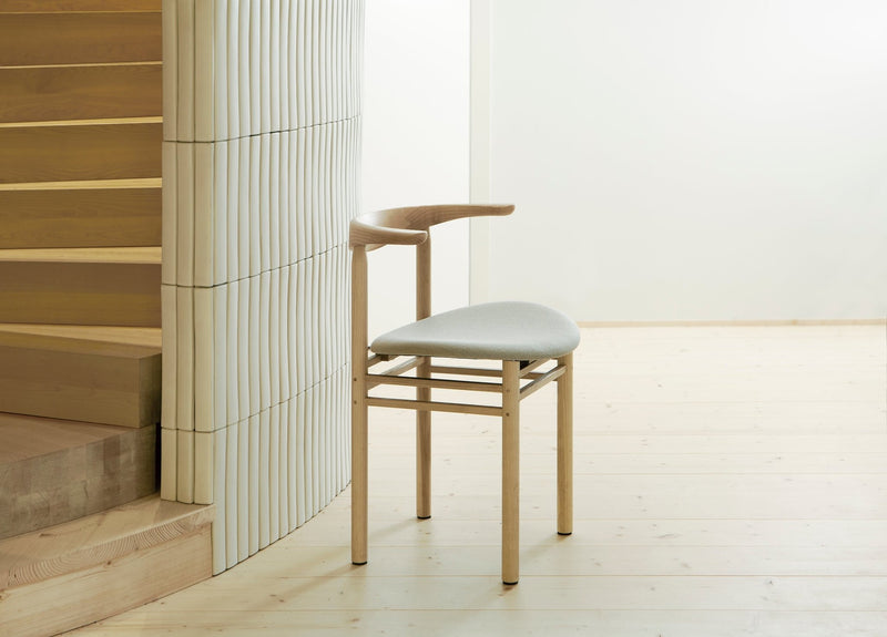 Linea Chair - HORNE - Chairs - Fabric - Roccia by Fidivi 1502 - HORNE