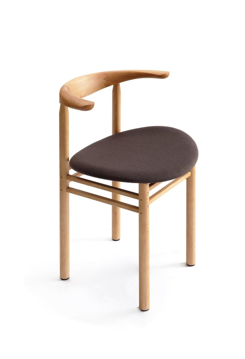 Linea Chair - HORNE - Chairs - Fabric - Roccia by Fidivi 1502 - HORNE