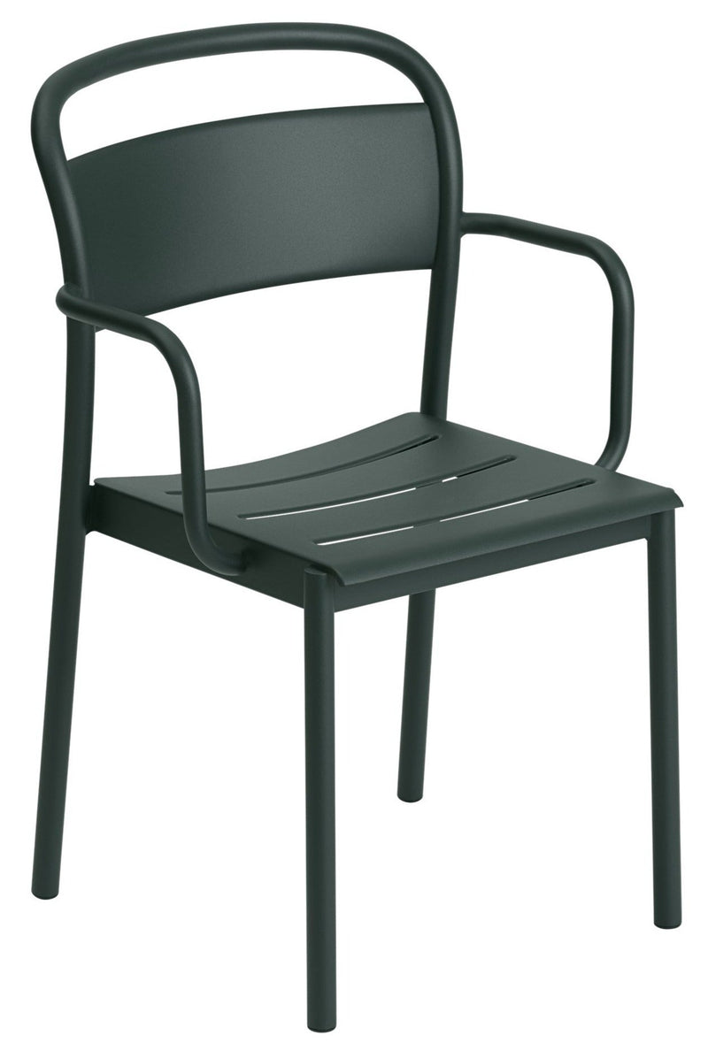 Linear Steel Armchair - Muuto - Chairs - Black - HORNE