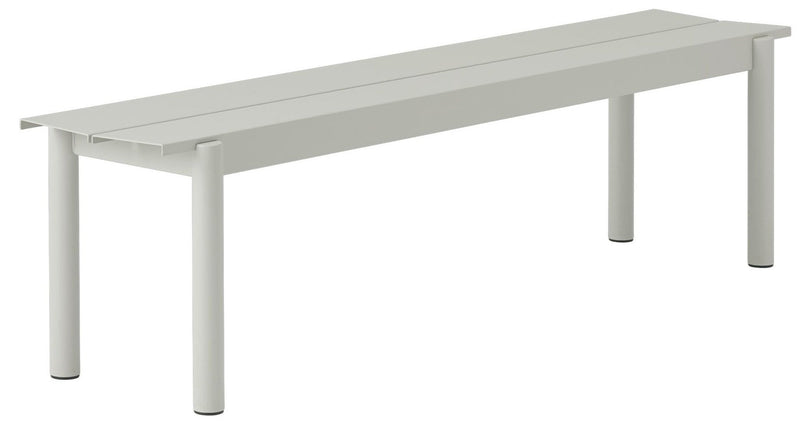 Linear Steel Bench - Muuto - Stools + Benches + Ottomans - Small - Black - HORNE