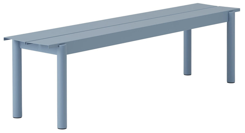 Linear Steel Bench - Muuto - Stools + Benches + Ottomans - Small - Black - HORNE