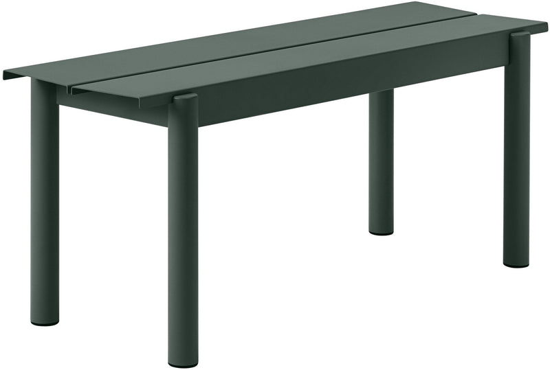 Linear Steel Bench - Muuto - Stools + Benches + Ottomans - Small - Black - HORNE
