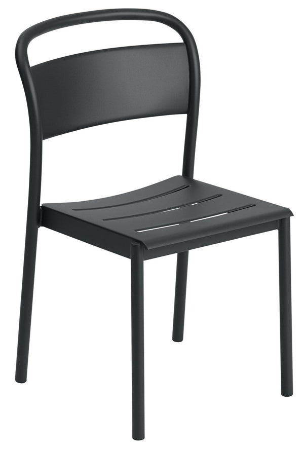 Linear Steel Side Chair